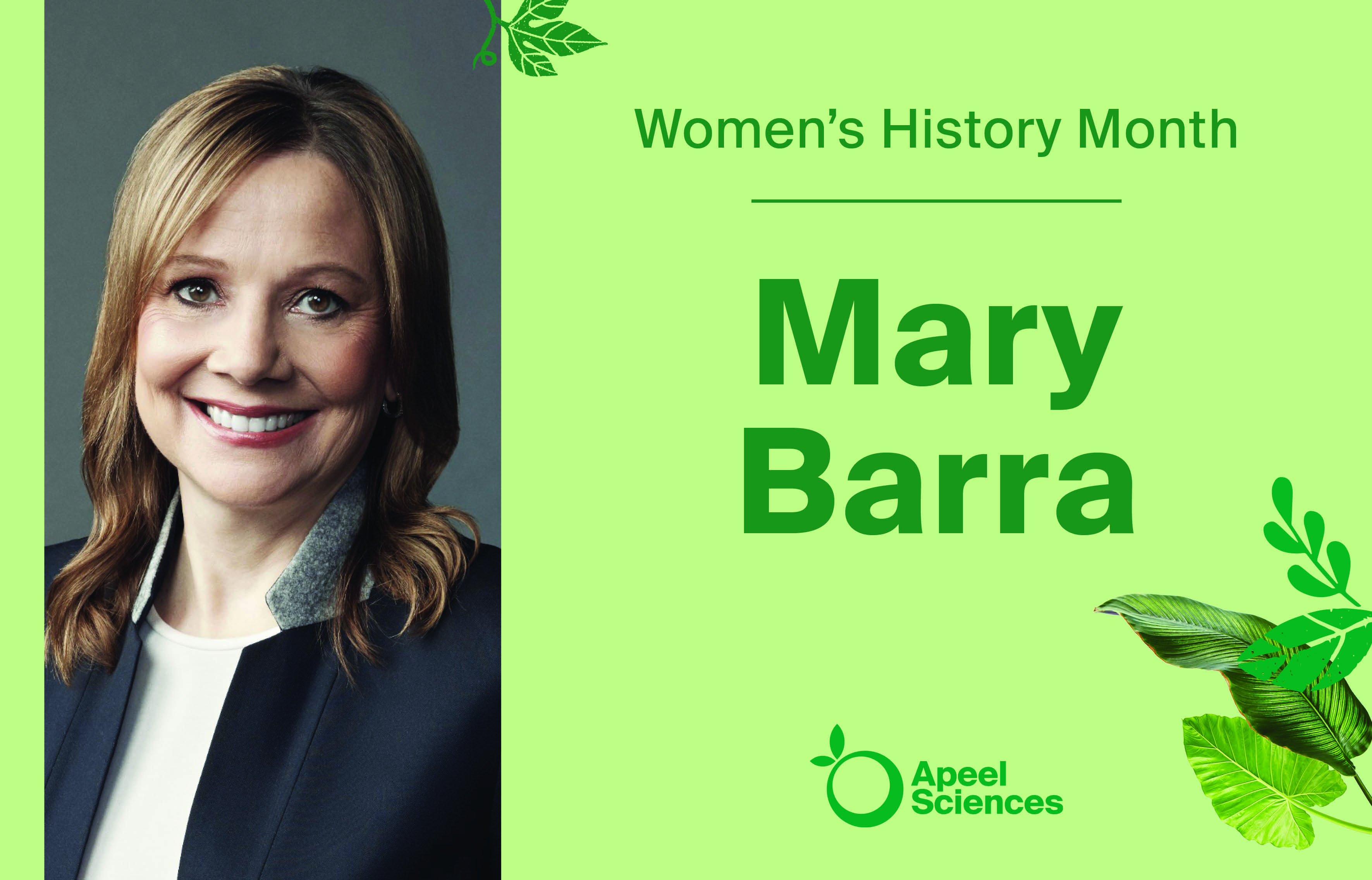 Women’s History Month: Mary Barra